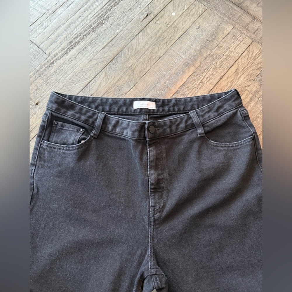 Oak + Fort Black Jeans, size 30. - Picture 4 of 7